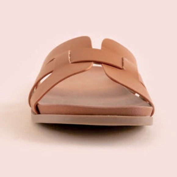 NWT Qupid Laylow Sandals | 7 | Camel - Picture 10 of 10